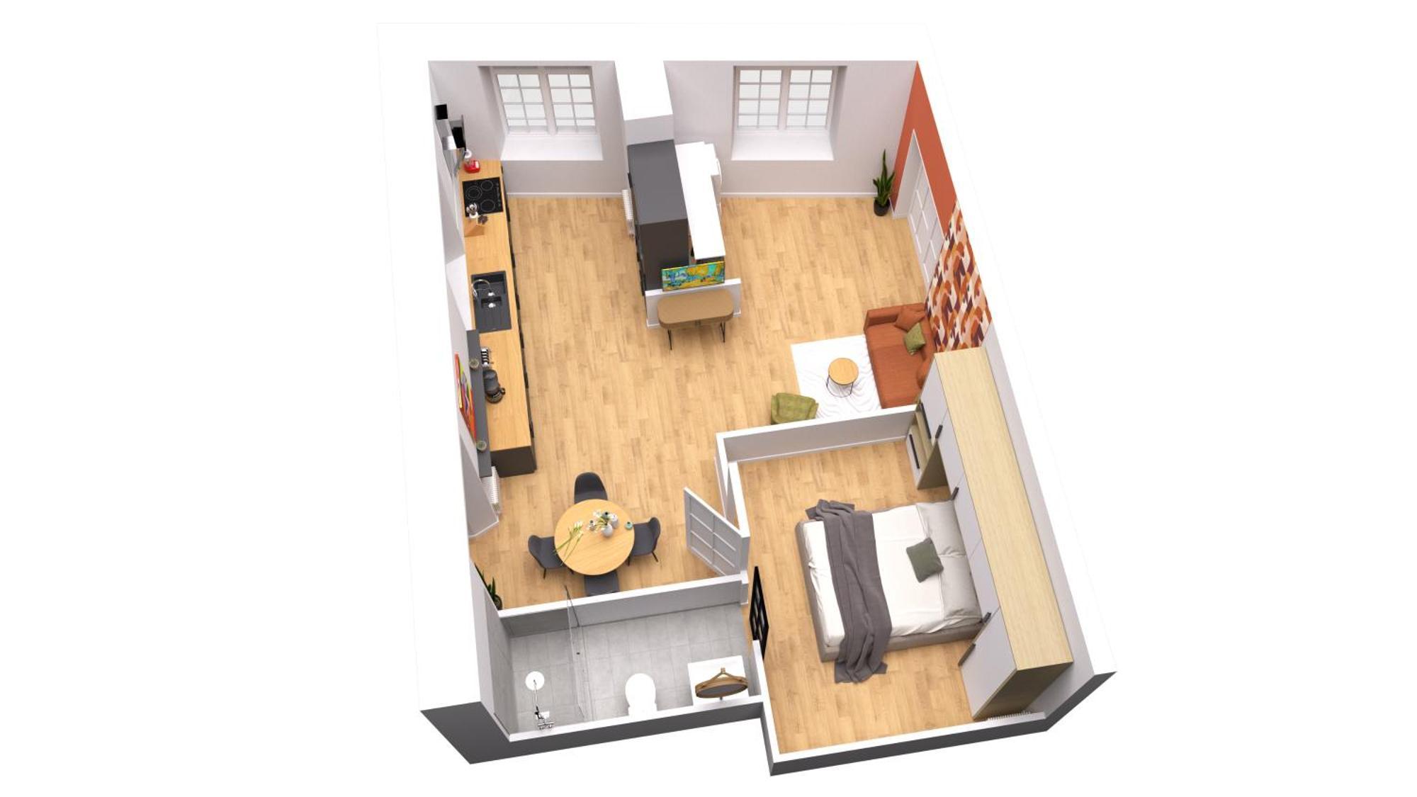 ריימס Mm Suites Loft Cathedrale חדר תמונה